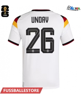 Günstige Deutschland Deniz Undav #26 Heimtrikot WM 2026 Kurzarm